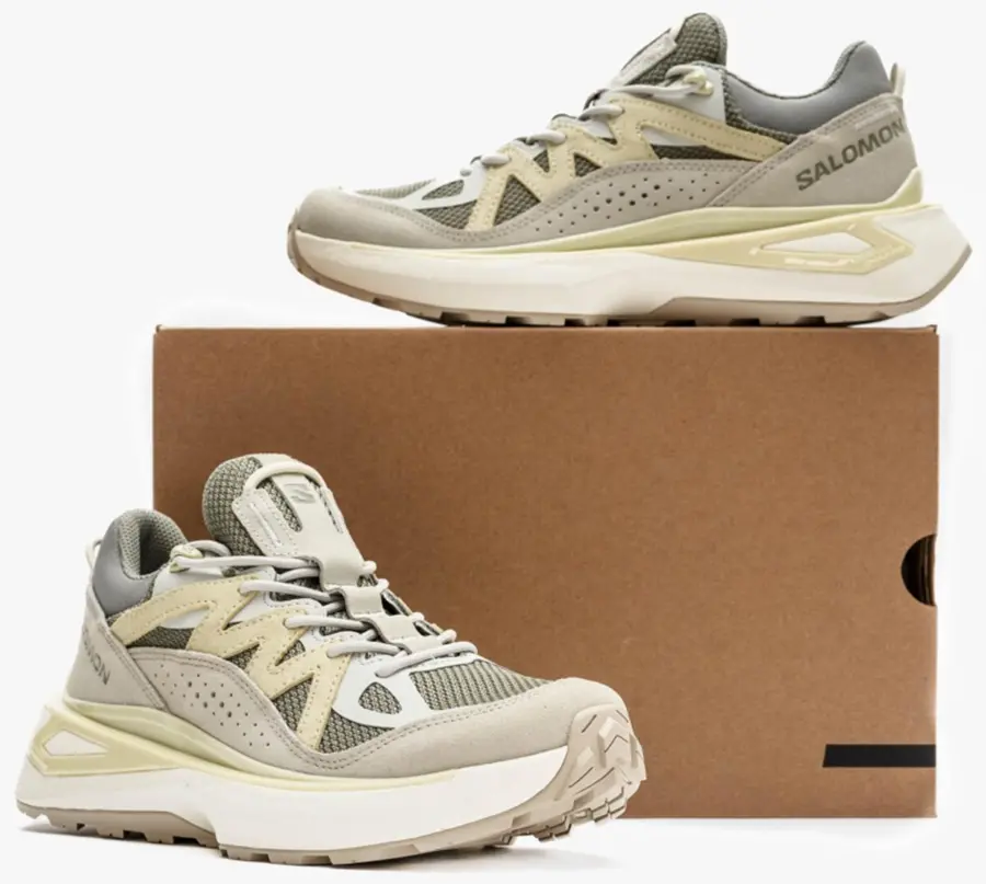 Giày Salomon Odyssey ELMT Low 'Beige' L47376700 - Ảnh 5