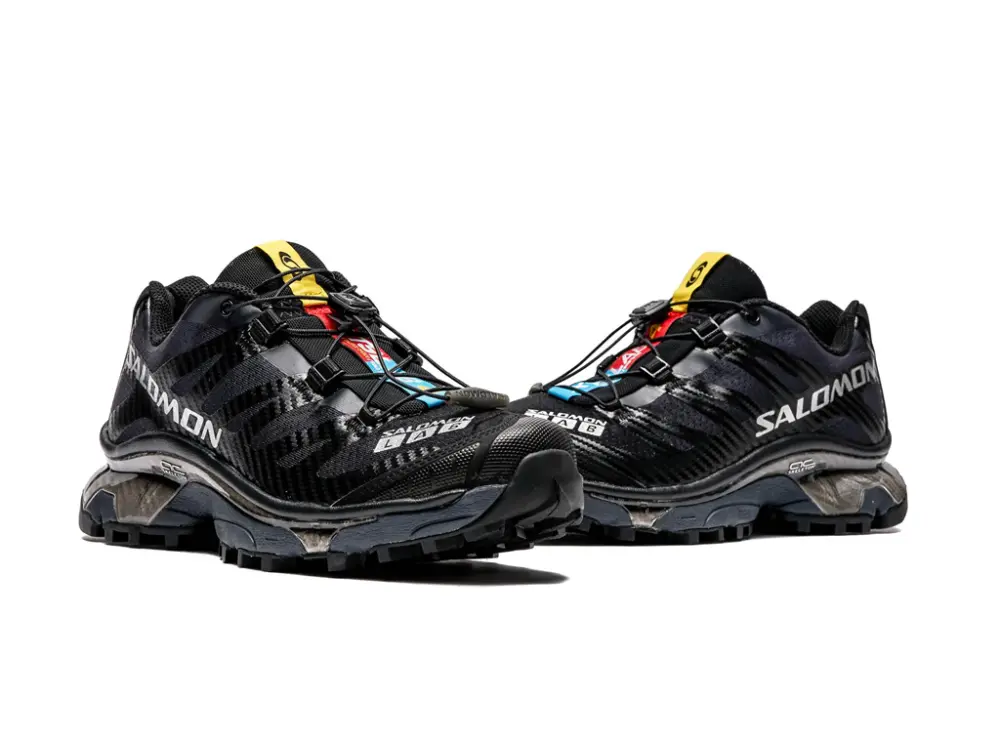 Giày Salomon XT-4 'Black Silver Metallic' L47132900 - Ảnh 3