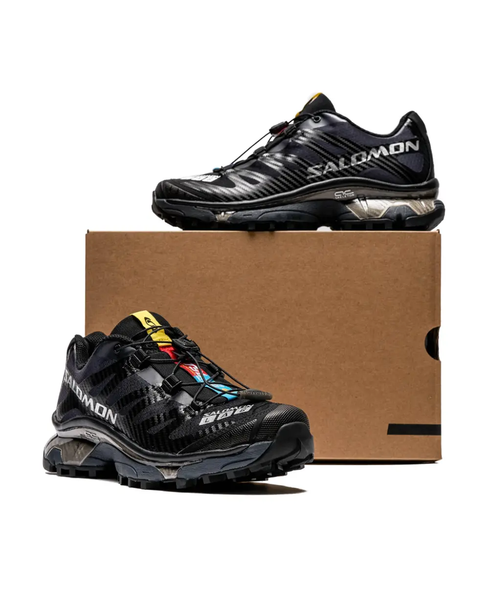 Giày Salomon XT-4 'Black Silver Metallic' L47132900 - Ảnh 4