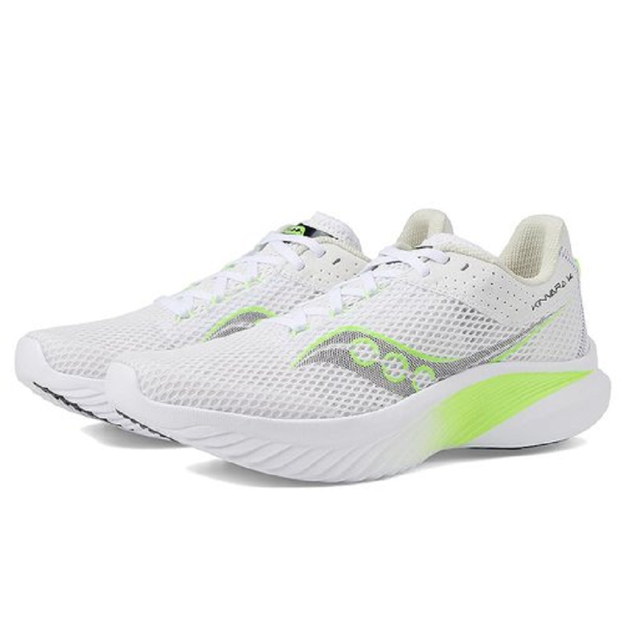 Giày Saucony Kinvara 14 White/Slime S20823-75 - Ảnh 4