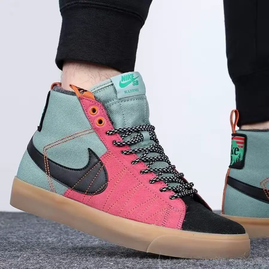 Giày Nike Blazer SB Mid Premium 'Sport Spice' DC8903-301 - Ảnh 4