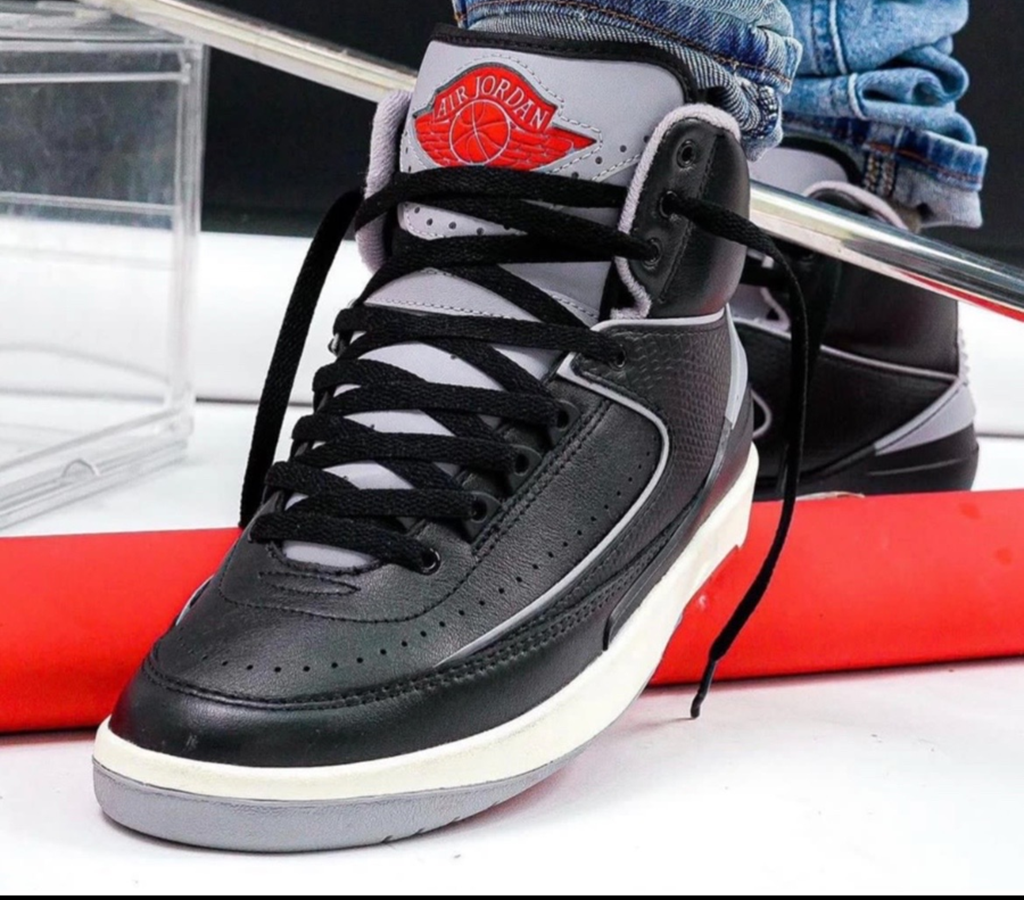Giày Nike Air Jordan 2 Retro ‘Black Cement’ DR8884-001 - Ảnh 3