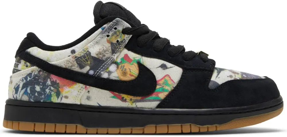Giày Nike Supreme x Dunk Low SB 'Rammellzee' FD8778-001