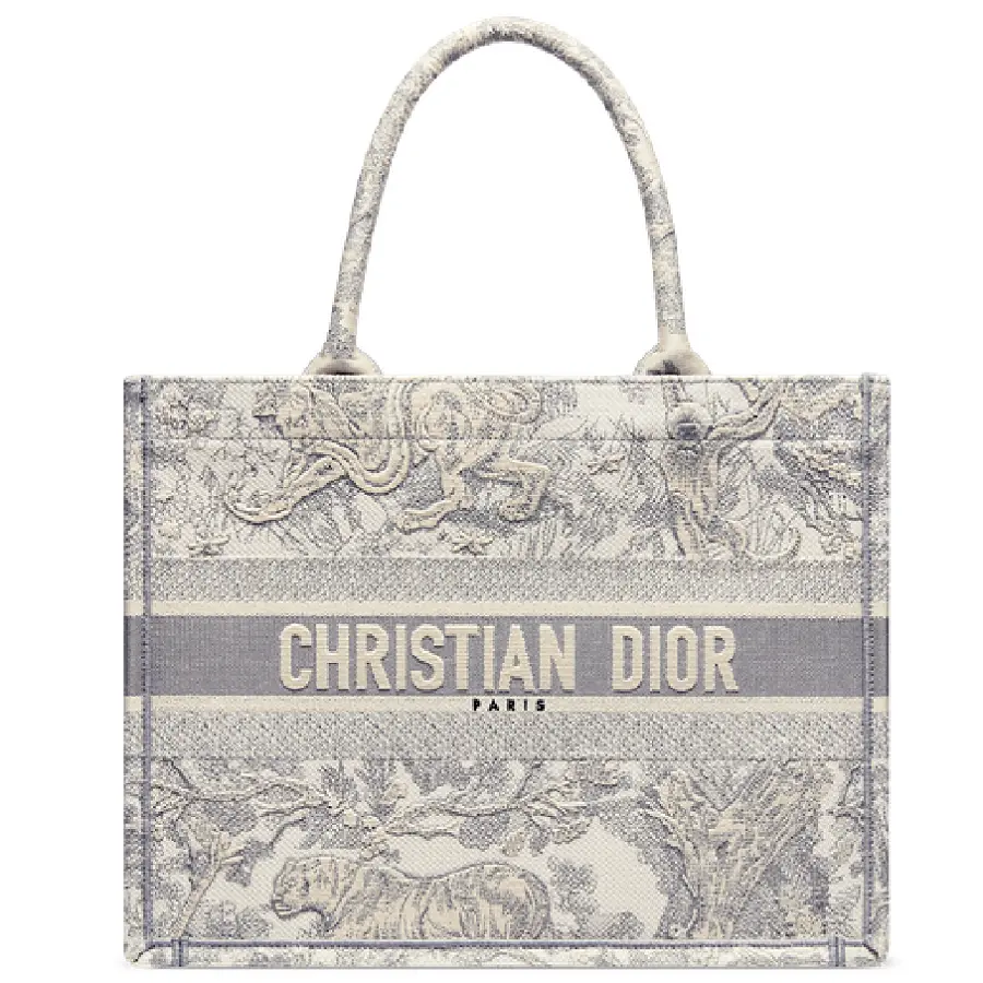 Túi Dior Medium Book Tote 'Toile De Jouy Embroidery' M1296ZTDT-M932