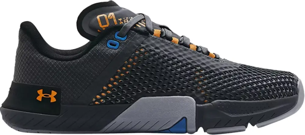 Giày Under Armour TriBase Reign 4 'Pitch Grey Black' 3025052-104