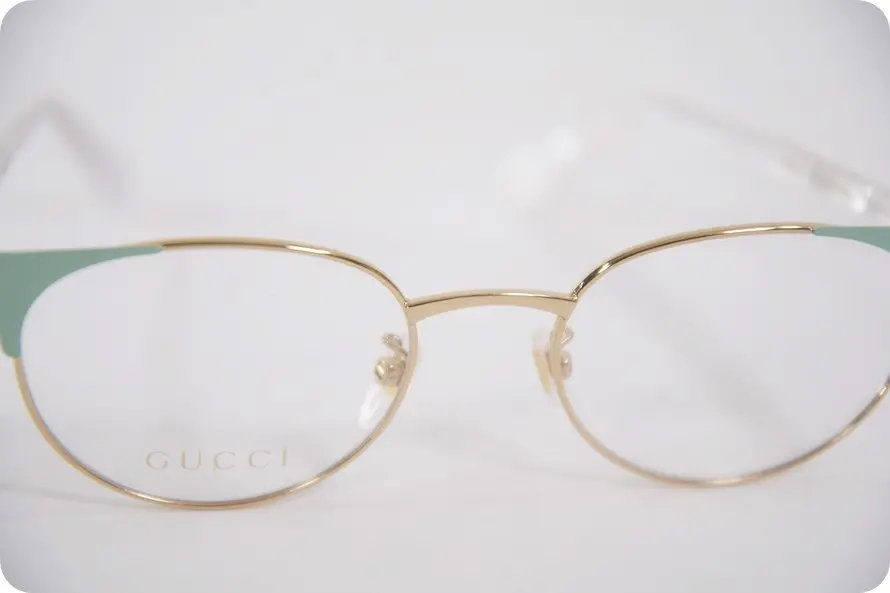 Kính Gucci Sensual Romantic 'Gold Green' GG0247O-003 - Ảnh 3