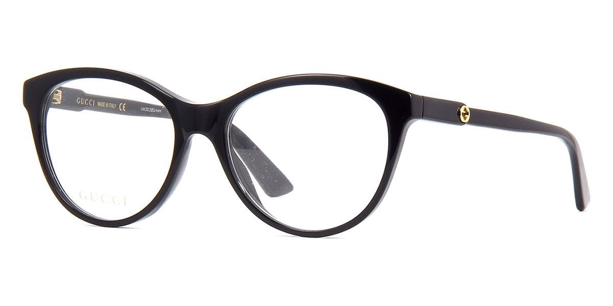 Kính Gucci Eyeglasses Cat Eye 'Black' GG0486O-001 - Ảnh 3