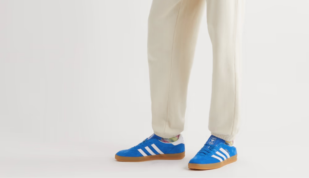 Giày Adidas Gazelle Indoor 'Blue Bird' H06260 - Ảnh 3