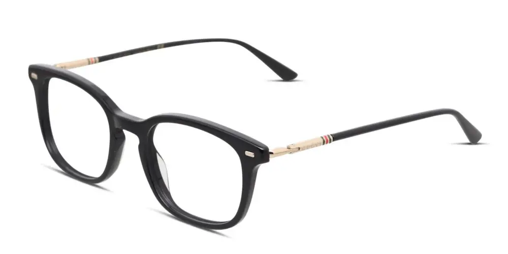 Alternative view of Kính Gucci Eyeglasses 'Black Gold' GG0390O-001