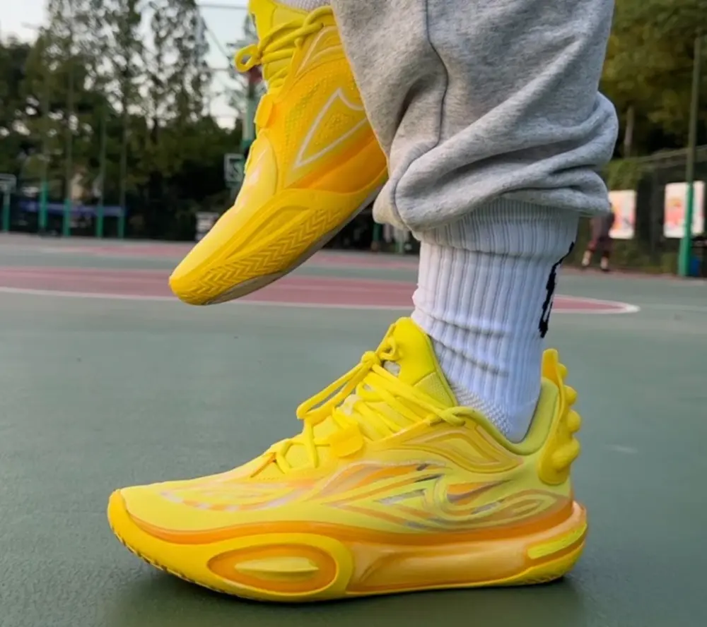 Giày Lining City 11 v2 Wade 'Lemon Yellow' ABAT053-5 - Ảnh 3