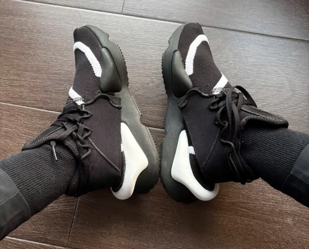 Alternative view of Giày Adidas Y-3 Kaiwa ‘Black’ EF2628