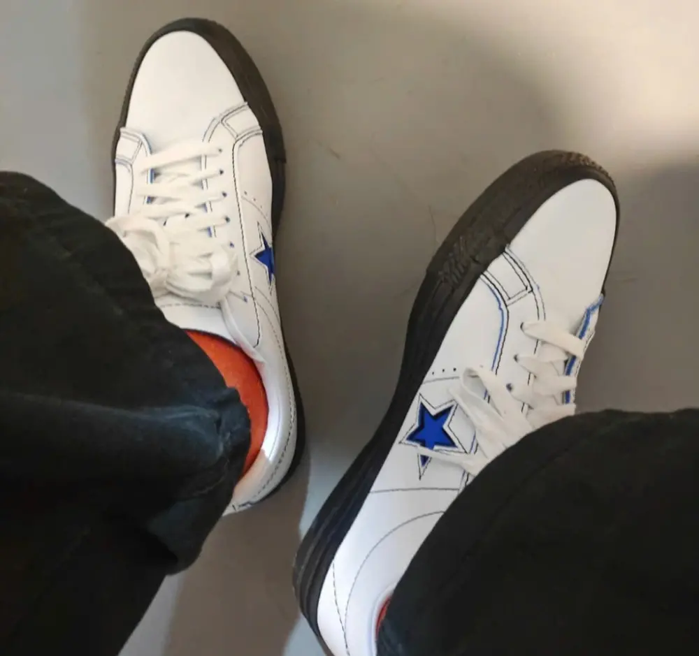 Alternative view of Giày Converse One Star Pro ‘Ox Kinetic Blue’ A07308C