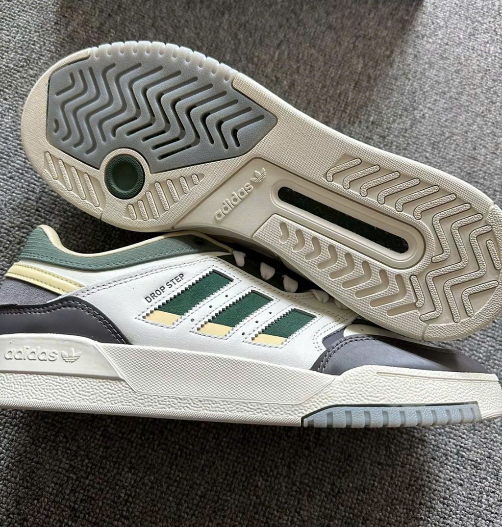 Giày Adidas Drop Step Low 'White Green Black' IG6065 - Ảnh 7