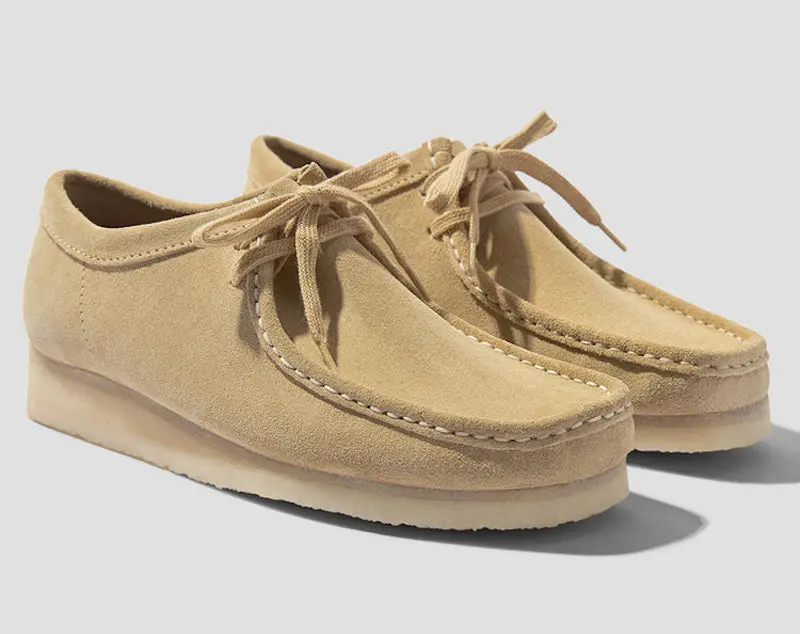 Giày Clarks Wallabee 'Maple Suede' 26155515 - Ảnh 6