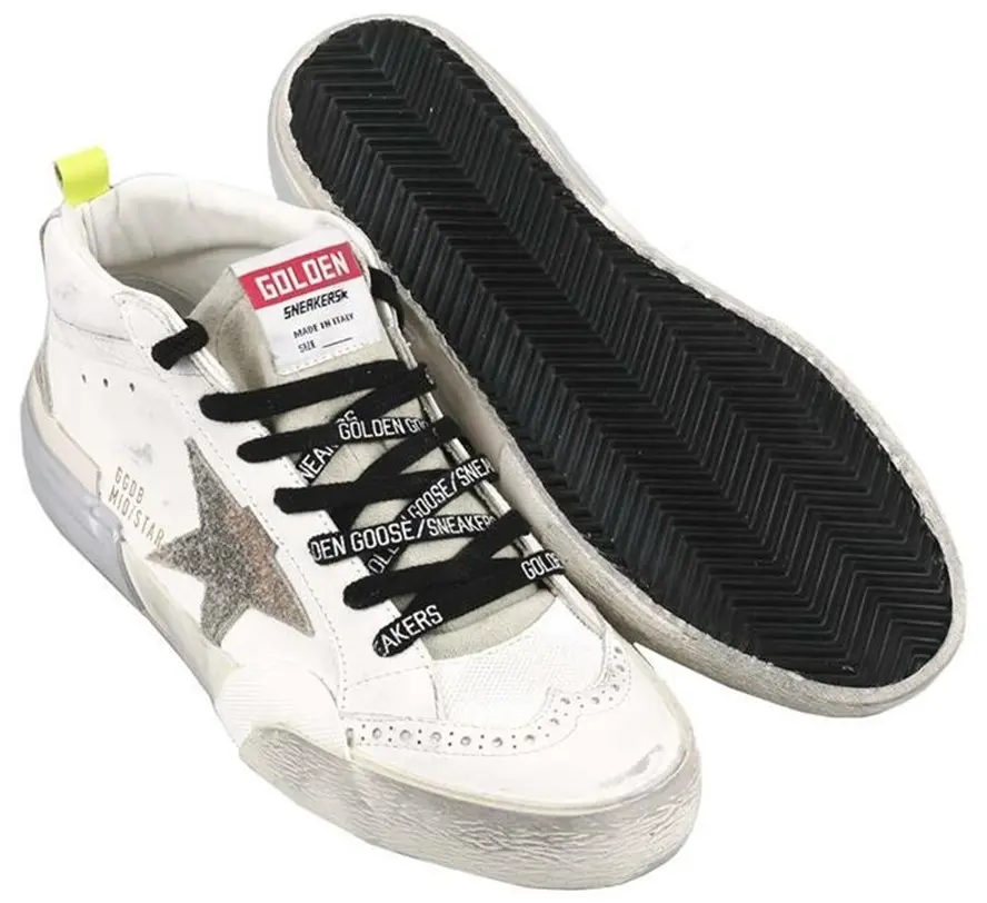 Giày Golden Goose Midstar ‘White Beige’ GMF00122-F002589-10917 - Ảnh 3