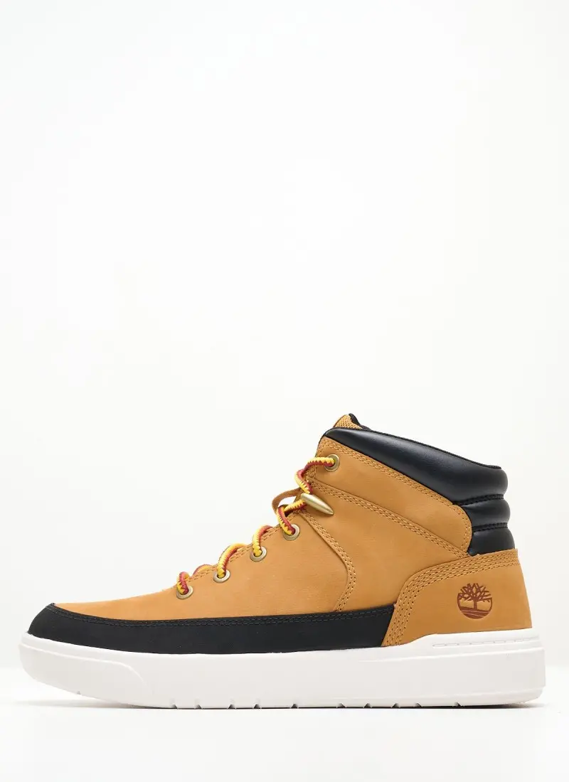 Giày Timberland Senece Bay Mid White Nubuck Boot A62DD - Ảnh 3