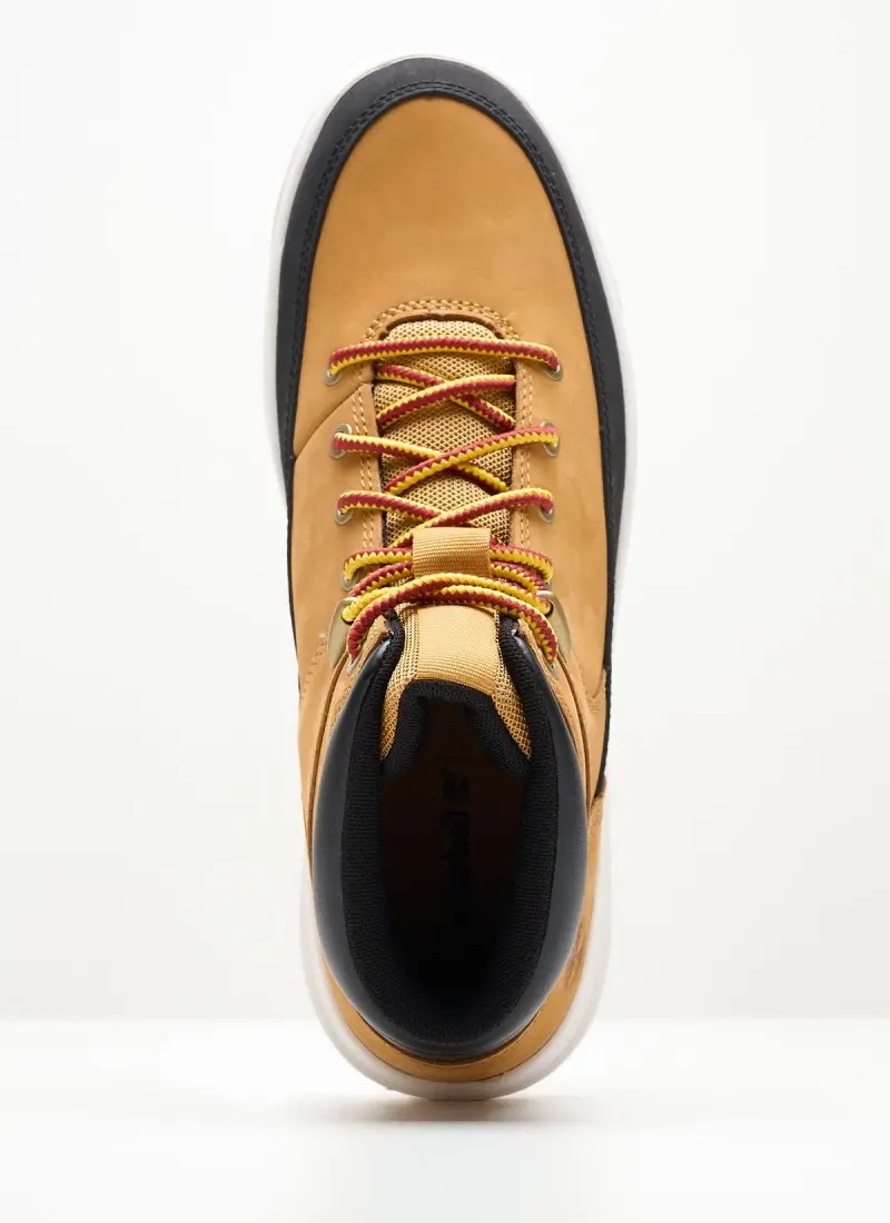 Giày Timberland Senece Bay Mid White Nubuck Boot A62DD - Ảnh 5