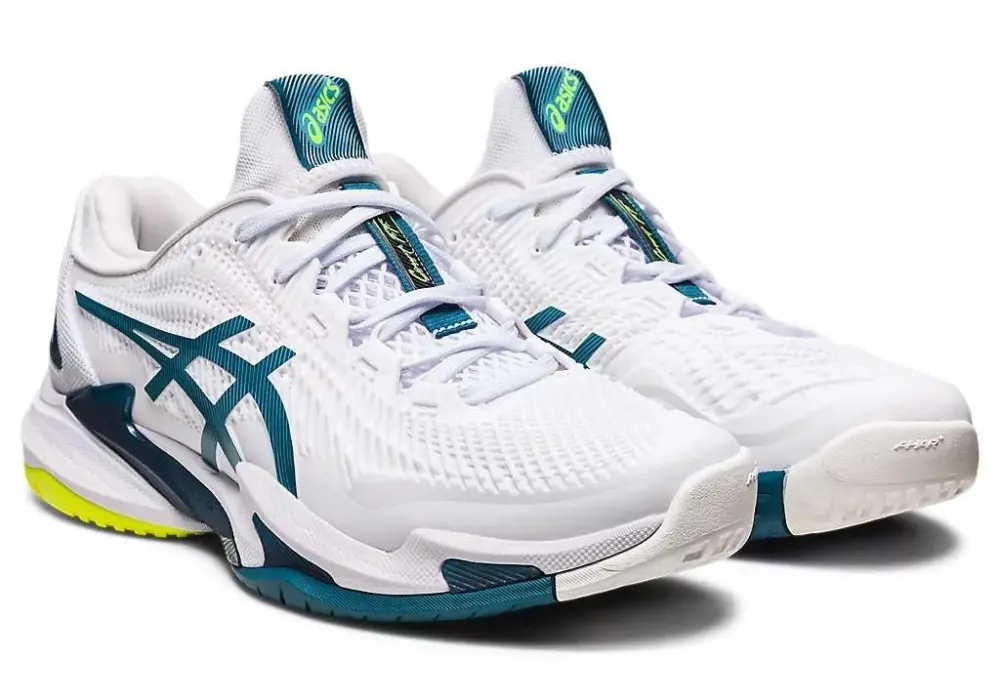 Giày Asics Court FF 3 ' White Gris Blue' 1041A370-101 - Ảnh 3