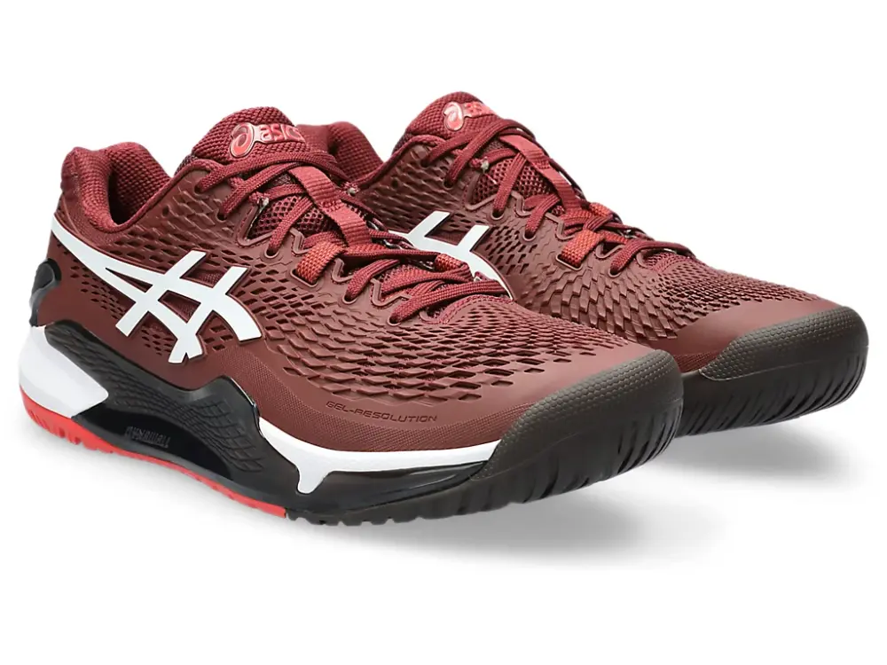 Alternative view of Giày Asics Gel Resolution 9 'Antique Red' 1041A330-600