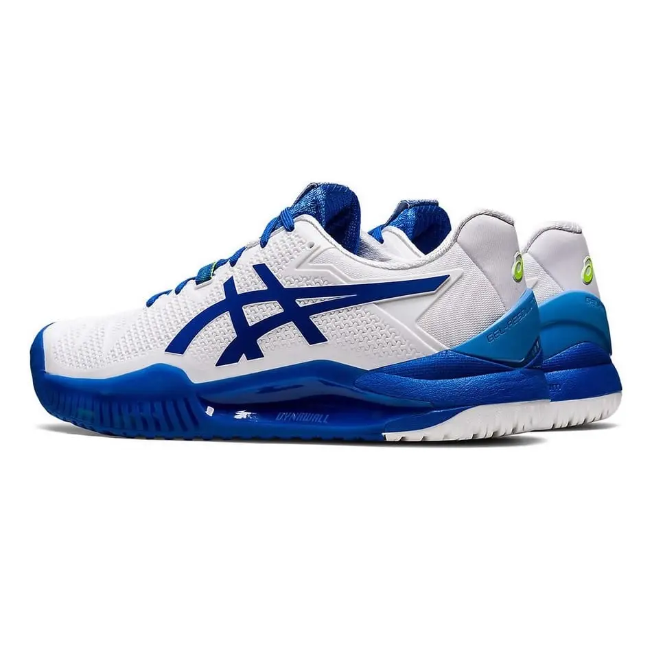 Giày Asics Gel Resolution 8 'White Blue' 1041A345-960 - Ảnh 4