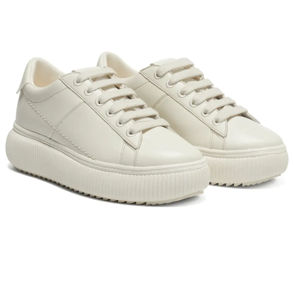 Alternative view of Giày Onitsuka Tiger Otiger Court 'Cream' 1182A621-101