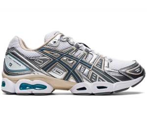 Giày Asics Gel Nimbus 9 'White Steel Grey' 1201A424-102