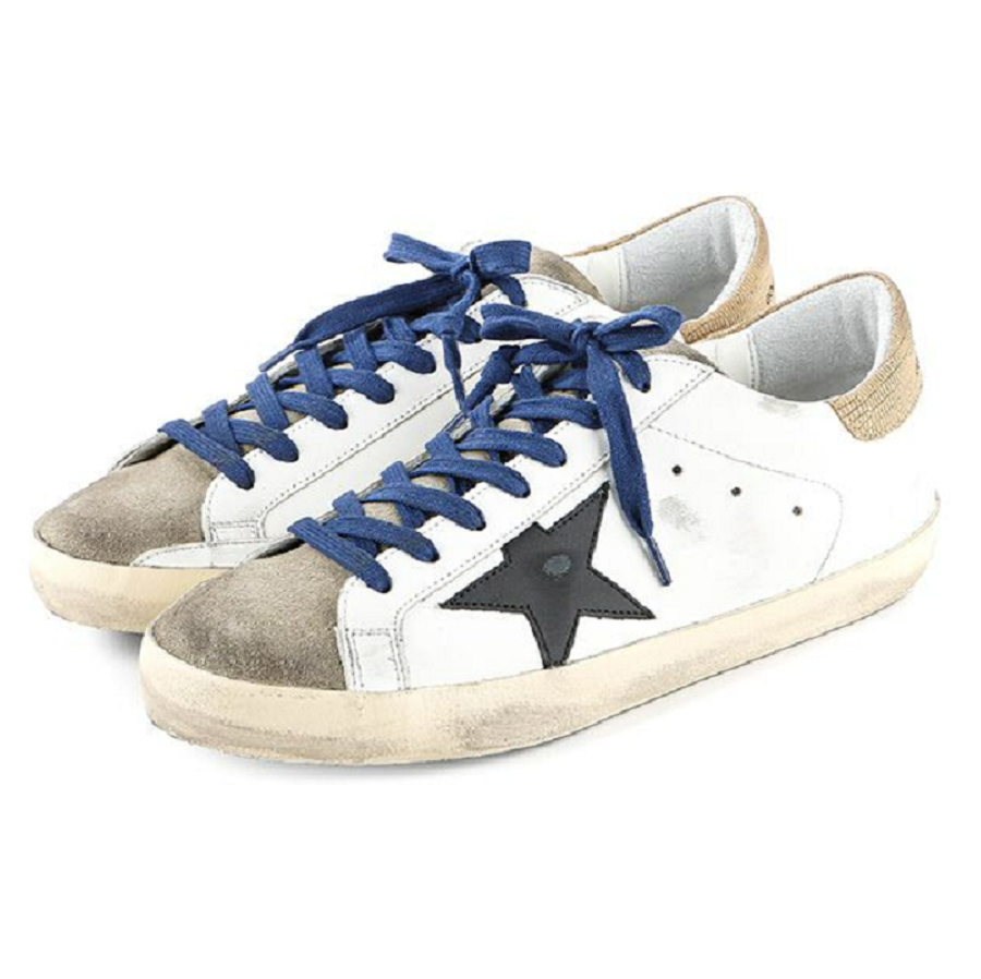 Giày Golden Goose Super Star Distressed ‘White’ GMF00101-F003208-11178 - Ảnh 3