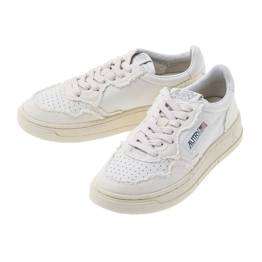 Giày Autry Medalist Low Leather ‘White Green’ AULW-LL47 - Ảnh 4