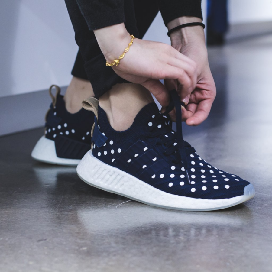 Giày Adidas NMD R2 PK 'Collegiate Navy' BA7560 - Ảnh 6