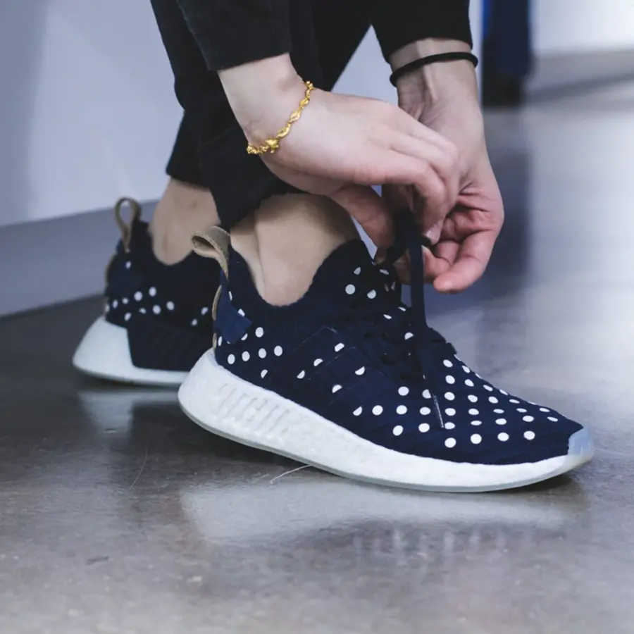 Giày Adidas NMD R2 PK 'Collegiate Navy' BA7560 - Ảnh 6