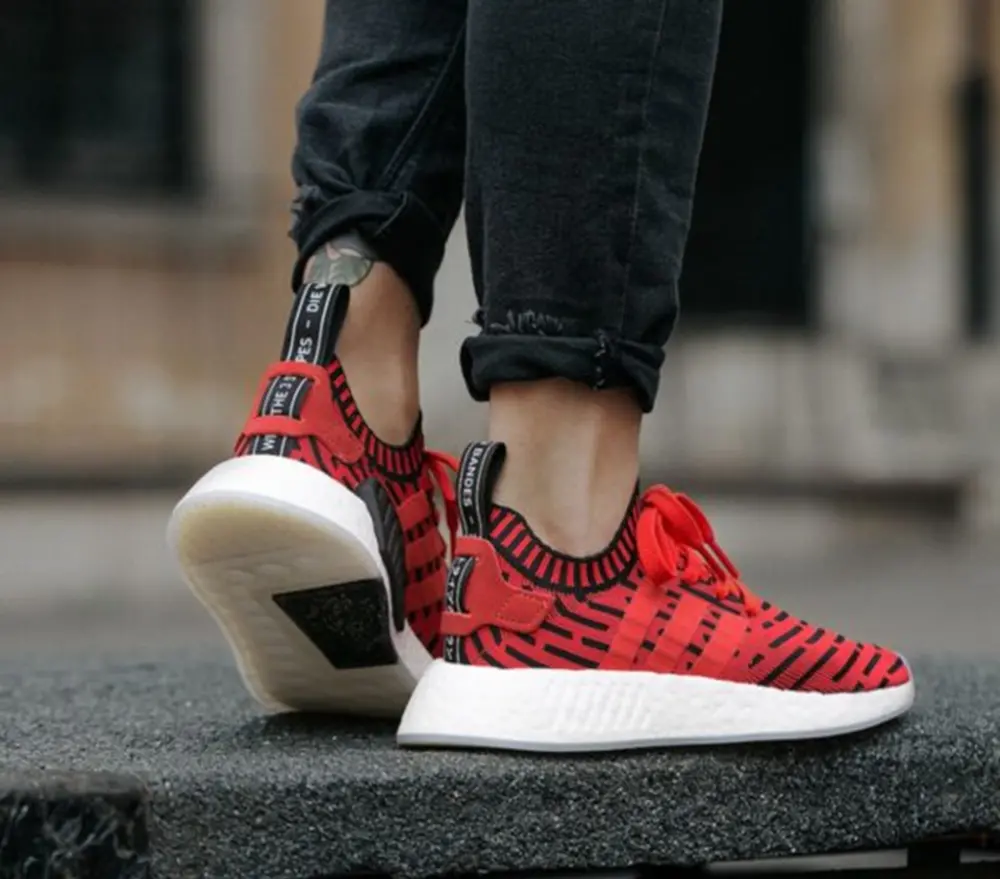 Alternative view of Giày Adidas NMD_R2 PK ‘Core Red’ BB2910