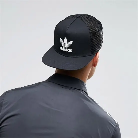 Mũ Adidas Trefoil Trucker Cap Black BK7308 - Ảnh 3