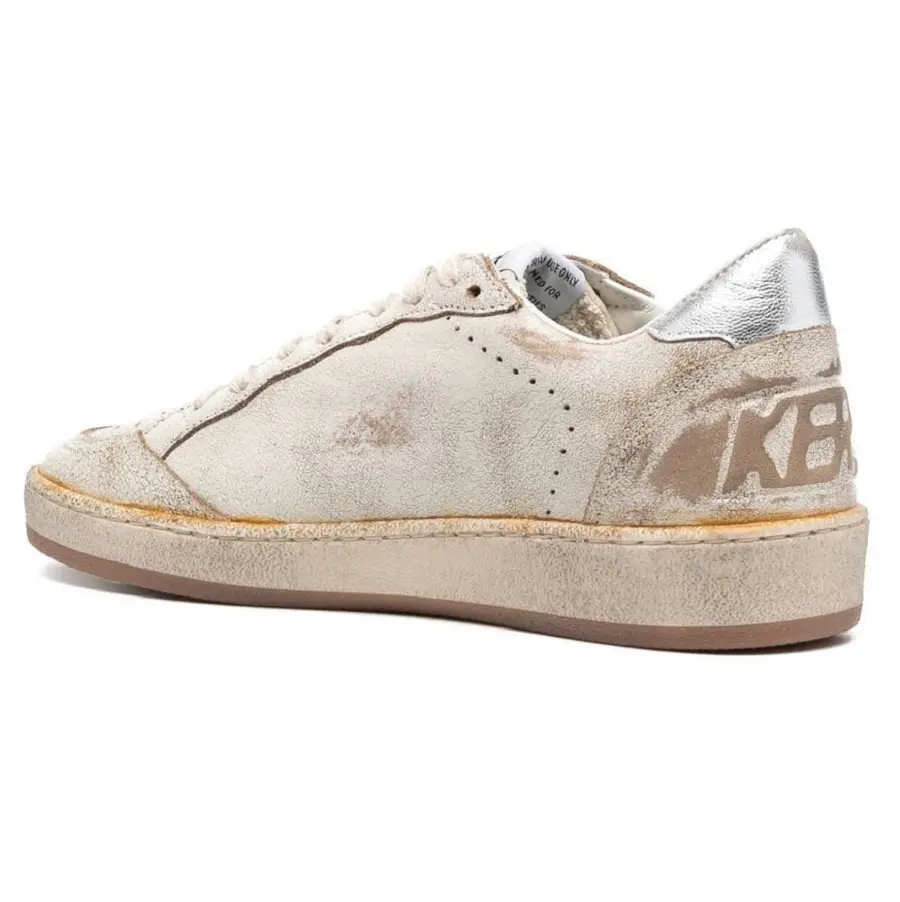 Giày Golden Goose 'Beige Silver' GWF00117-F004248-81975 - Ảnh 3