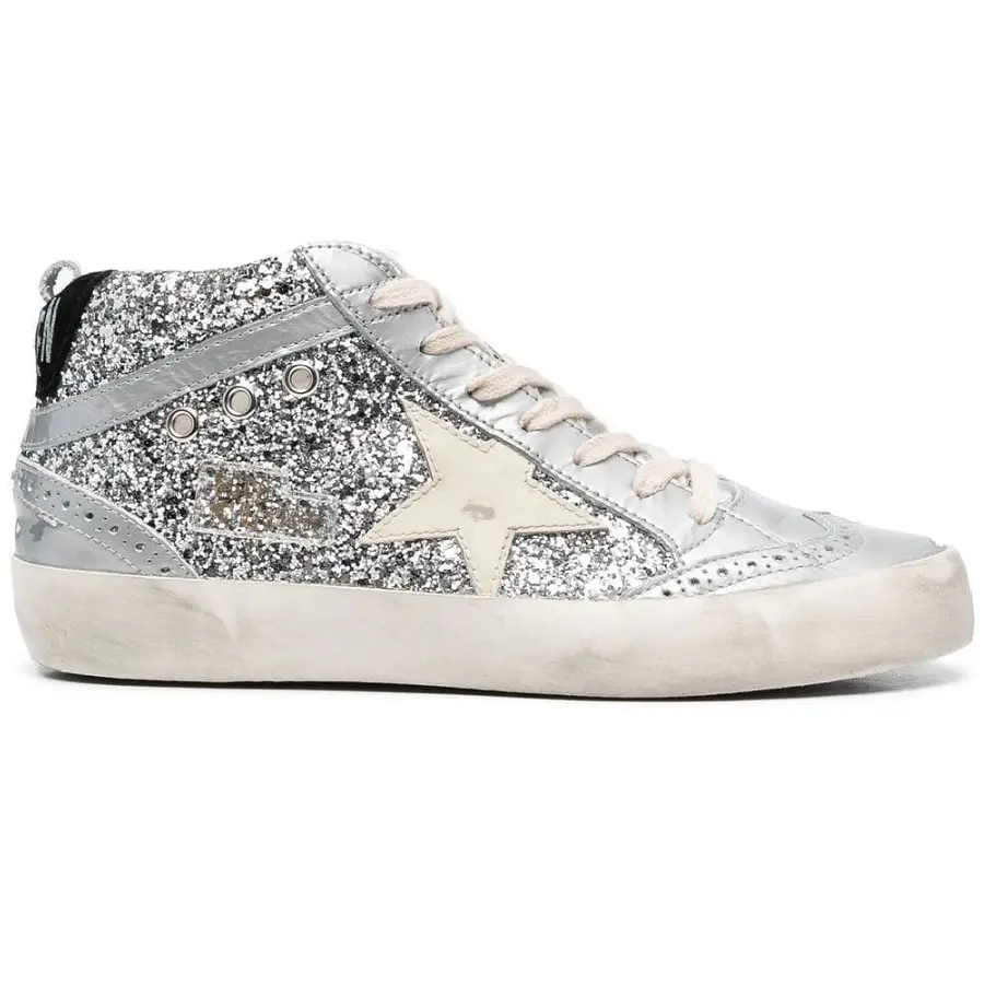 Giày Golden Goose 'Silver Glitter' GWF00122-F004156-70260