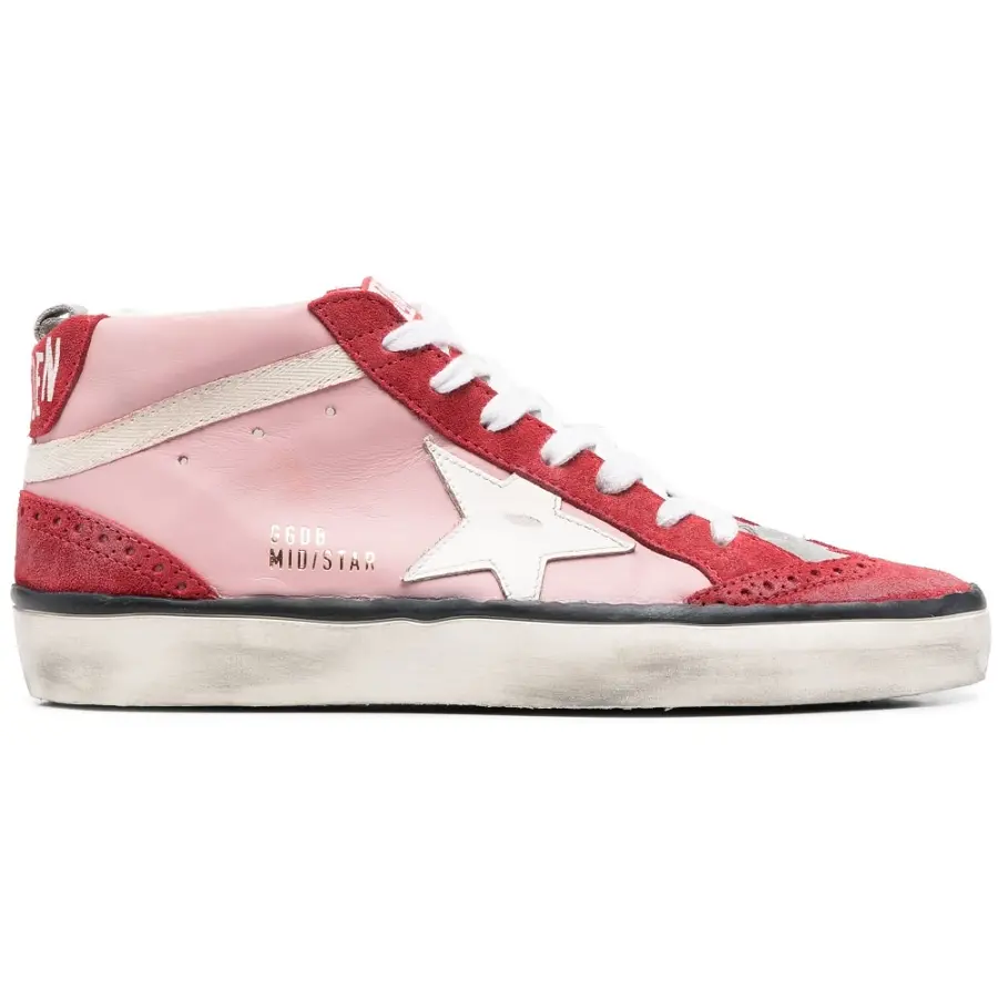 Giày Golden Goose Mid-Star 'Red' GWF00122-F004208-82182