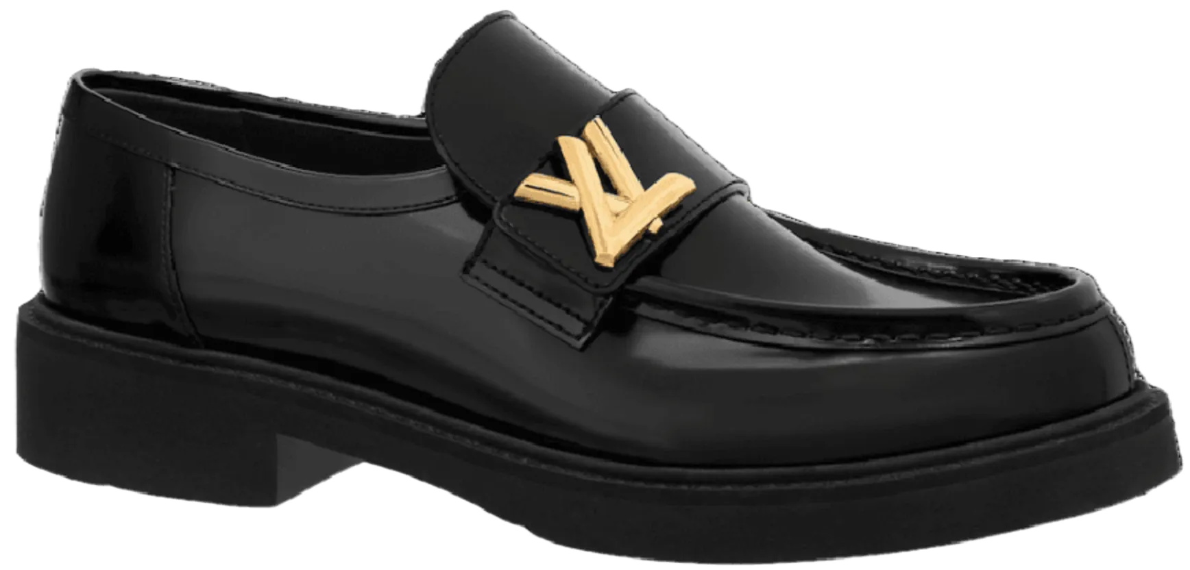 Giày Louis Vuitton Academy Flat Loafer 'Black' 1ABPBT