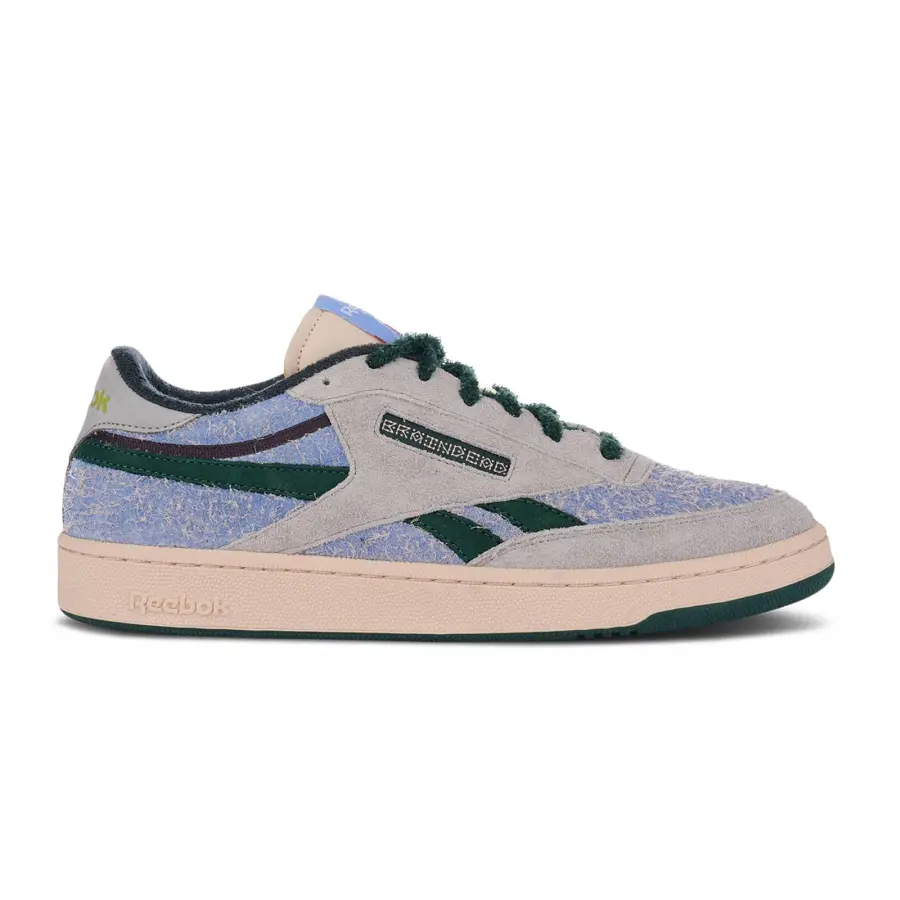Giày Reebok Brain Dead x Club C 'Ecru Dark Forest GX9592