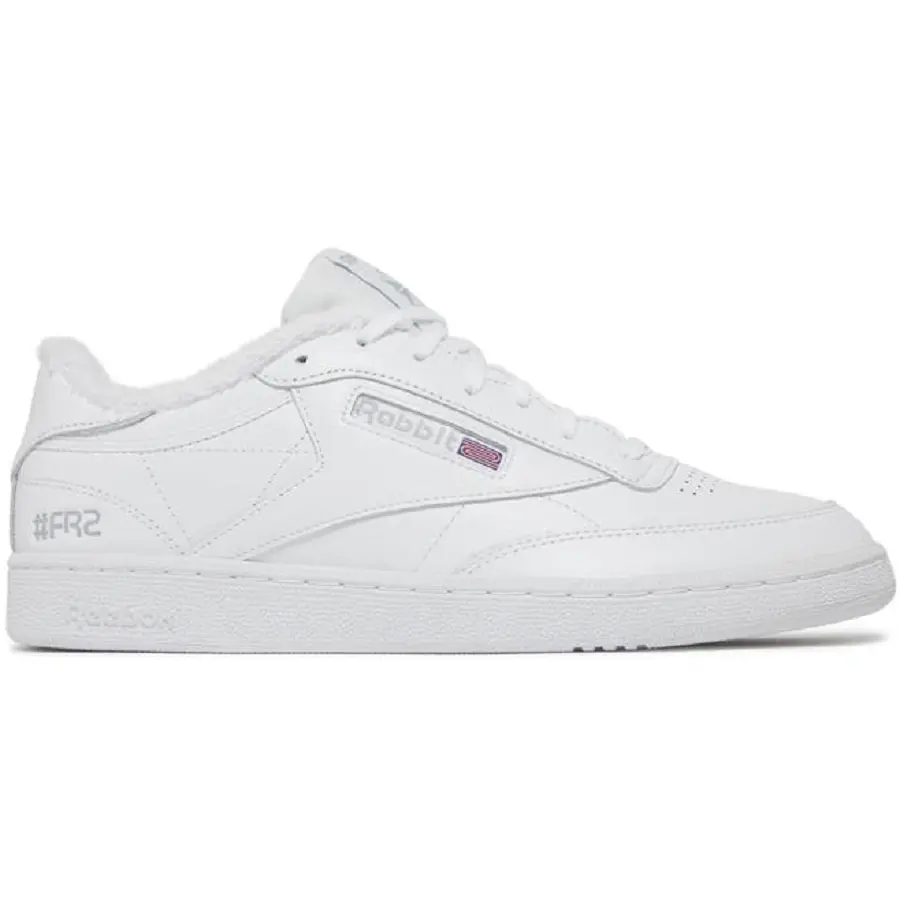 Giày Reebok Atmos x #FR2 x Club C 85 'White Grey' GZ4035