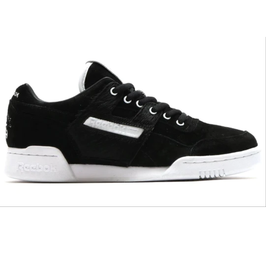Giày Reebok Footpatrol x Workout Lo Plus 'Black' BS5406