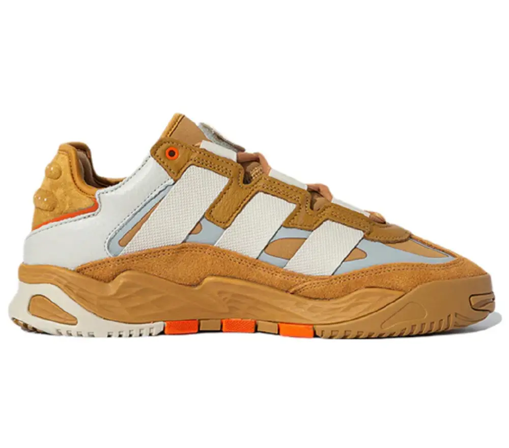Giày Adidas Originals Niteball 'Brown Yellow' ID4090