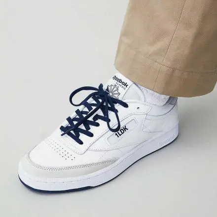 Giày Reebok 1LDK x Classic Club C 85 'White' GZ0114 - Ảnh 6
