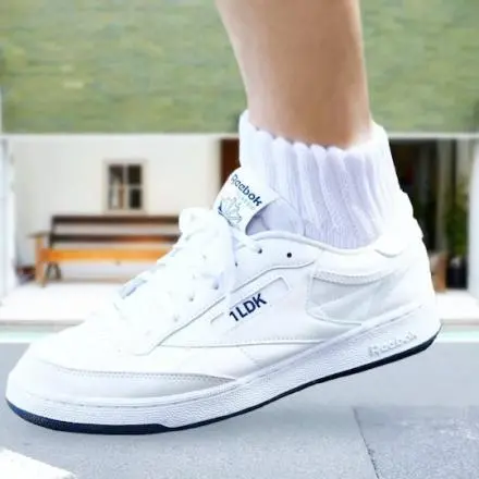 Giày Reebok 1LDK x Classic Club C 85 'White' GZ0114 - Ảnh 5