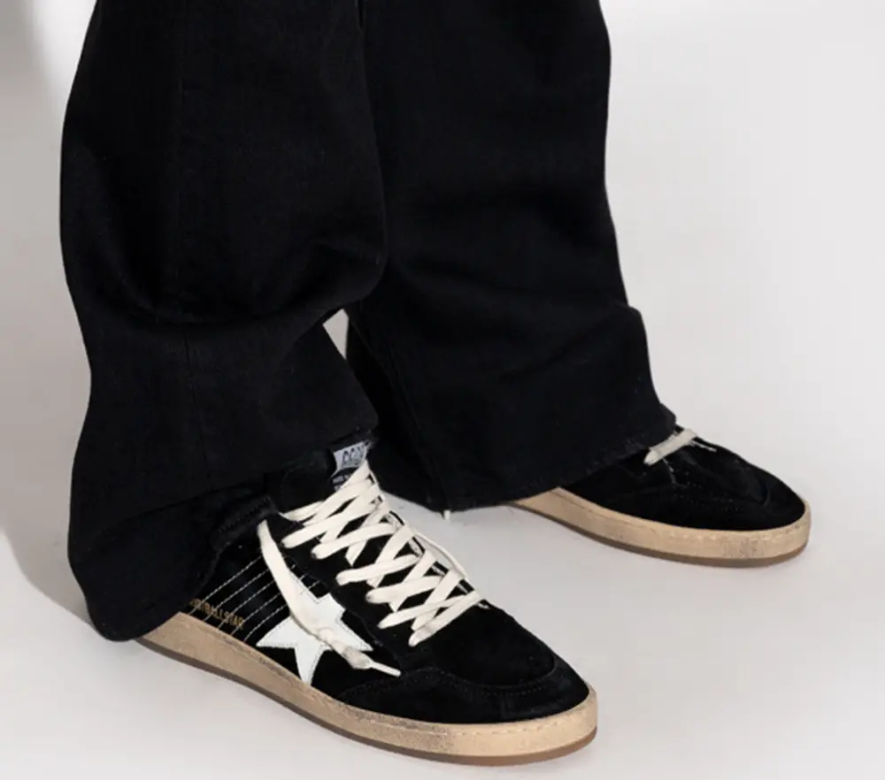 Giày Golden Goose Ball Star 'Black' GWF00117-F003246-80203 - Ảnh 5
