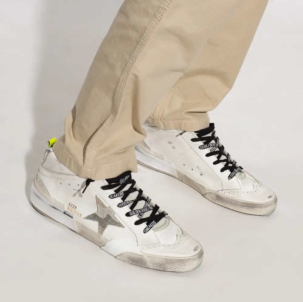 Alternative view of Giày Golden Goose Midstar ‘White Beige’ GMF00122-F002589-10917