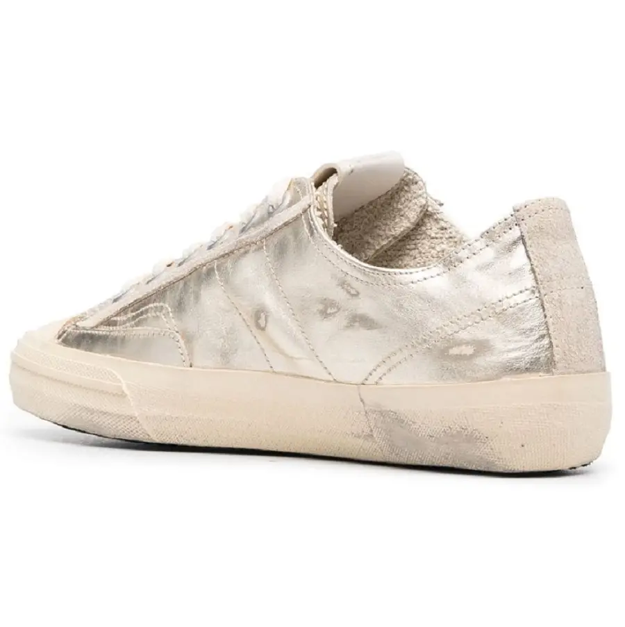 Giày Golden Goose V-Star 'Silver' GWF00129-F004552-65187 - Ảnh 4