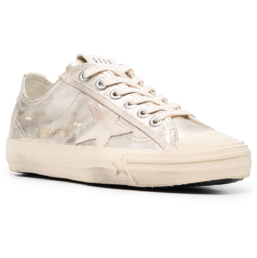 Giày Golden Goose V-Star 'Silver' GWF00129-F004552-65187 - Ảnh 3