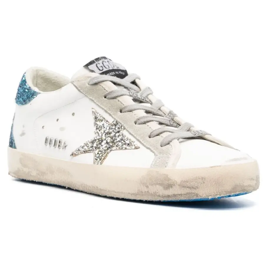 Giày Golden Goose Super-Star 'White-Ice' GWF00102-F004767-11549 - Ảnh 3