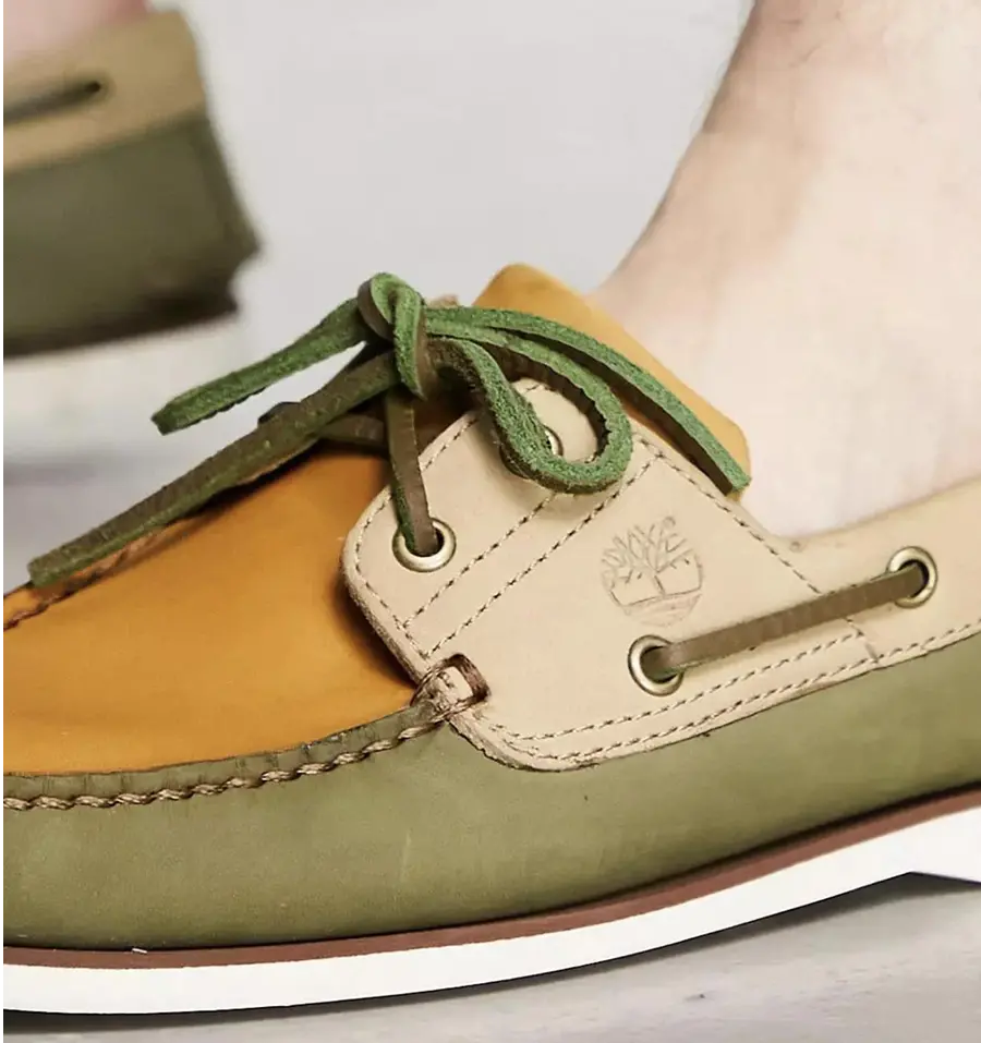 Alternative view of Giày Timberland Comfortable Loafer 'Green' A5X89
