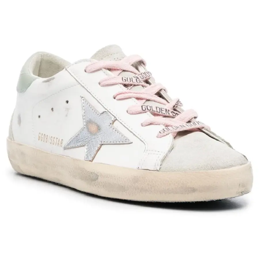 Giày Golden Goose Super-Star 'White' GWF00102-F004782-82379 - Ảnh 5