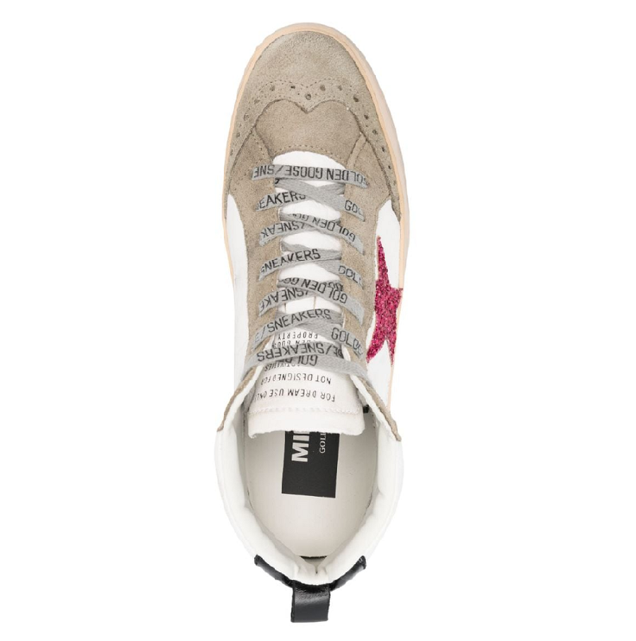 Giày Golden Goose Mid Star 'White' GWF00122-F004727-82348 - Ảnh 4